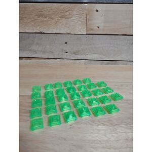 Monopoly Millennium Edition 2000 Original Parts - Houses and Hotels